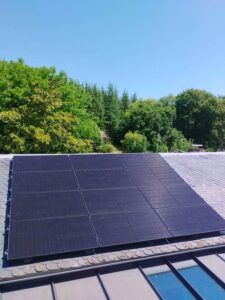 Centrale panneaux photovoltaïques en Aveyron