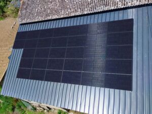 panneaux photovoltaïques proche de Rodez en Aveyron